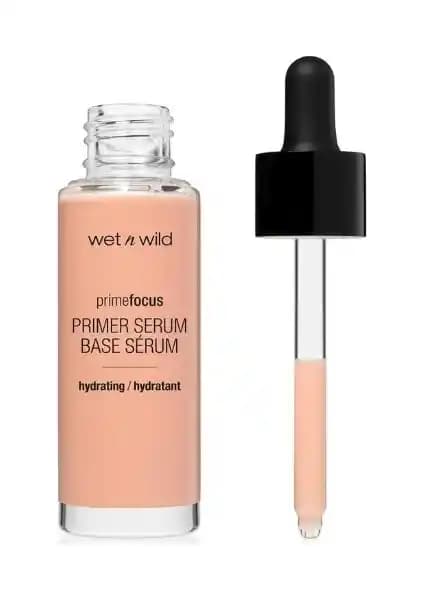 Wet N Wild Primefocus Primer Serum ile makyaj kalıcılığını artıran doğal cilt bakımı ürünü