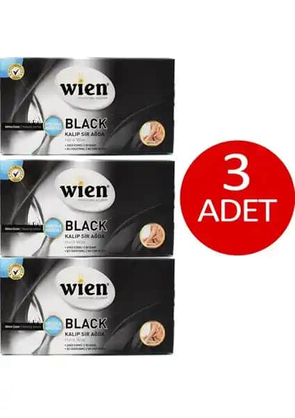 Wien Kalıp Sir Ağda Siyah 3'lü: Pratik ve Etkili Ev ve Profesyonel Epilasyon Çözümü