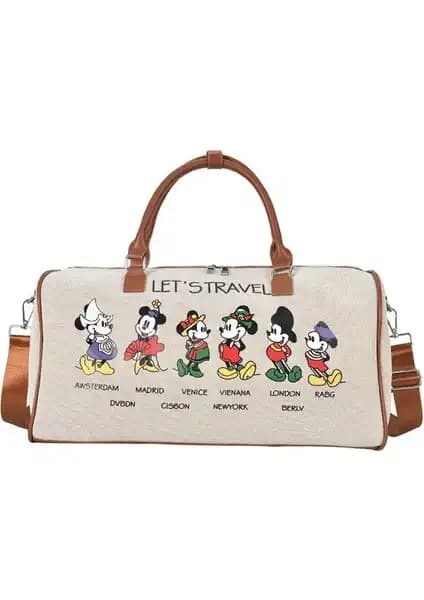 Xinh Disney Mickey Omuz Çantası: Şıklık ve Fonksiyonellik Sunan Günlük ve Seyahat Çantası