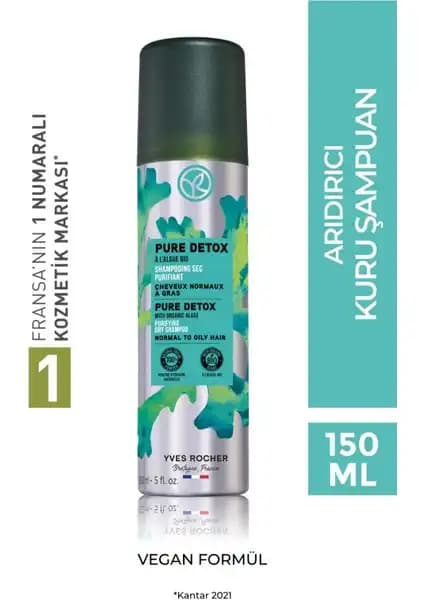 Yves Rocher Arındırıcı Kuru Şampuan: Doğal ve Hacim Kazandıran Saç Temizliği Çözümü