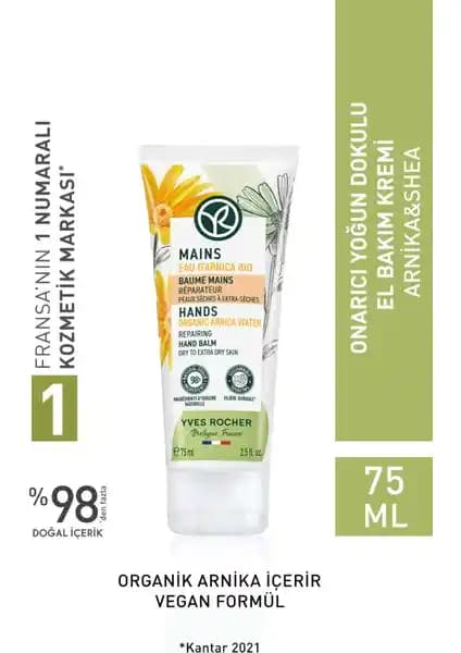 Yves Rocher El Bakım Kremi: Yoğun Nem ve Onarım Sağlayan Doğal El Bakım Ürünü