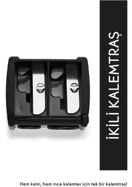 Yves Rocher İkili Kalemtraş-81715: Çok Amaçlı Güvenli ve Dayanıklı Kalemtraş Çözümü