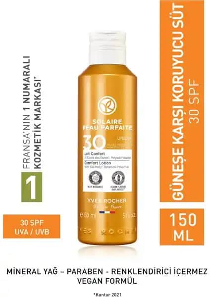 Yves Rocher SPF 30 Güneş Koruyucu Losyon: Yüksek Koruma ve Doğal İçeriklerle Güvenli Güneş Bakımı