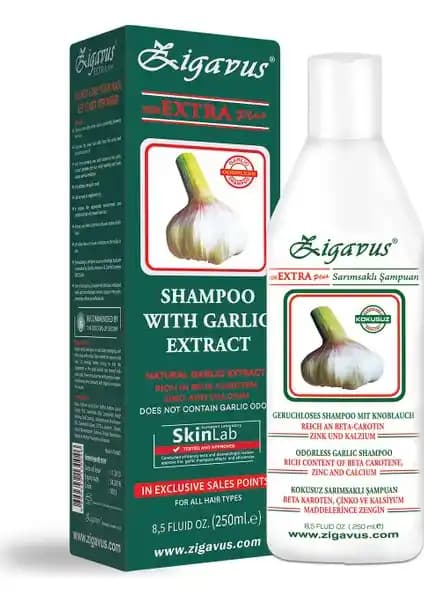 Zigavus Plus Kokusuz Sarımsaklı Şampuan: Saç Dökülmesini Önleyen ve Saç Sağlığını Destekleyen Ürün