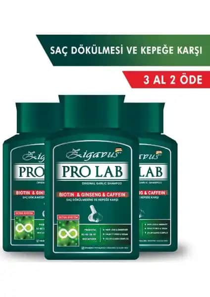 Zigavus Pro Lab Sarımsak Şampuanı Saç Güçlendirme ve Dökülme Önleme Özellikleriyle