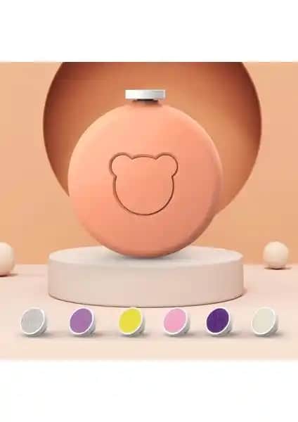 Zigver Bebek ve Çocuklar İçin Güvenli Elektrikli Tırnak Bakım Seti 6 Aparatlı