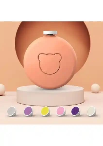 Zigver Bebek ve Çocuklar İçin Güvenli Elektrikli Tırnak Bakım Seti 6 Aparatlı