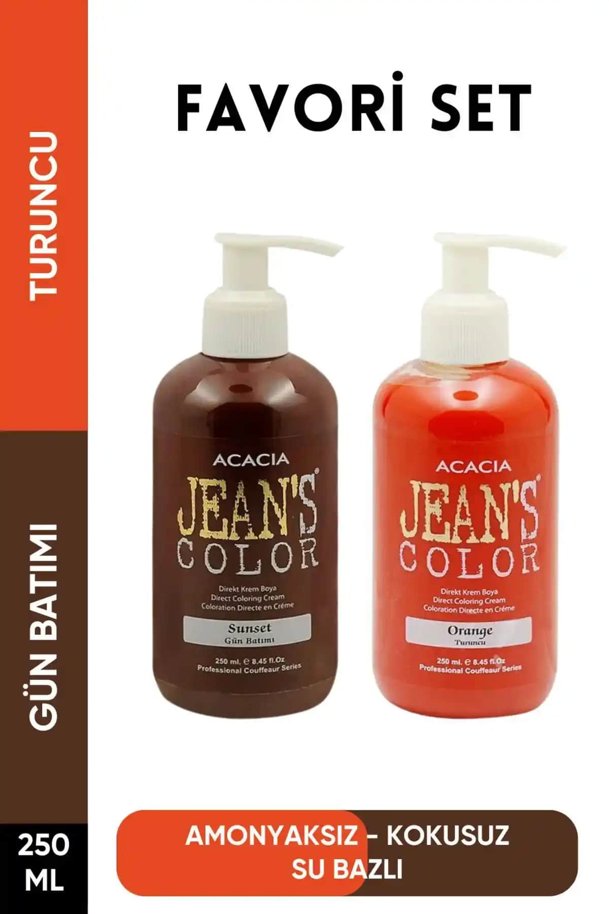 Amonyaksız Su Bazlı Favori Boya Seti Gün Batımı Turuncusu Özellikleri ve Kullanımı