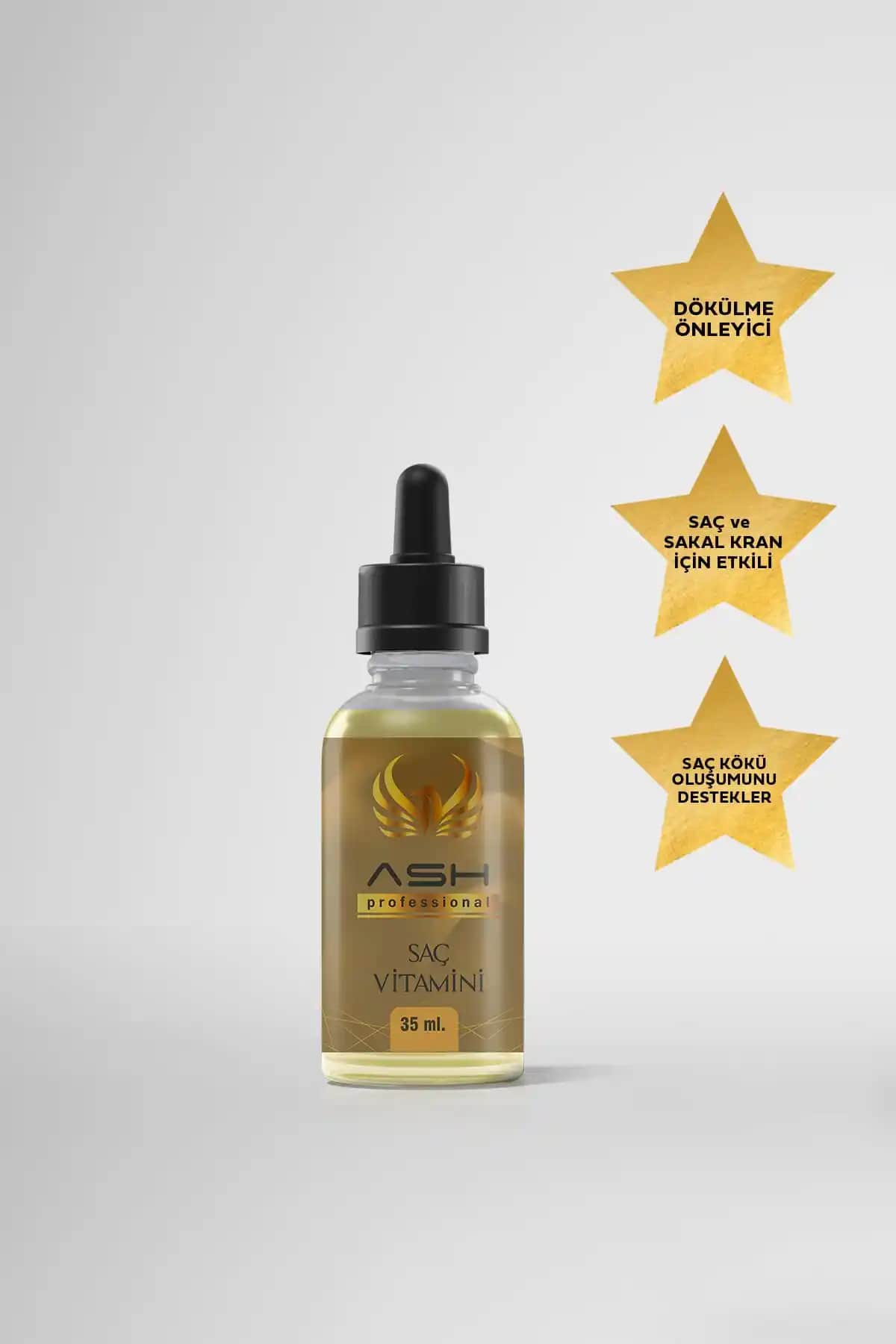 Ash Professional Bitkisel Vitamin Serumu ile Saç Sağlığını Koruma ve Hızlı Uzama Destekçisi