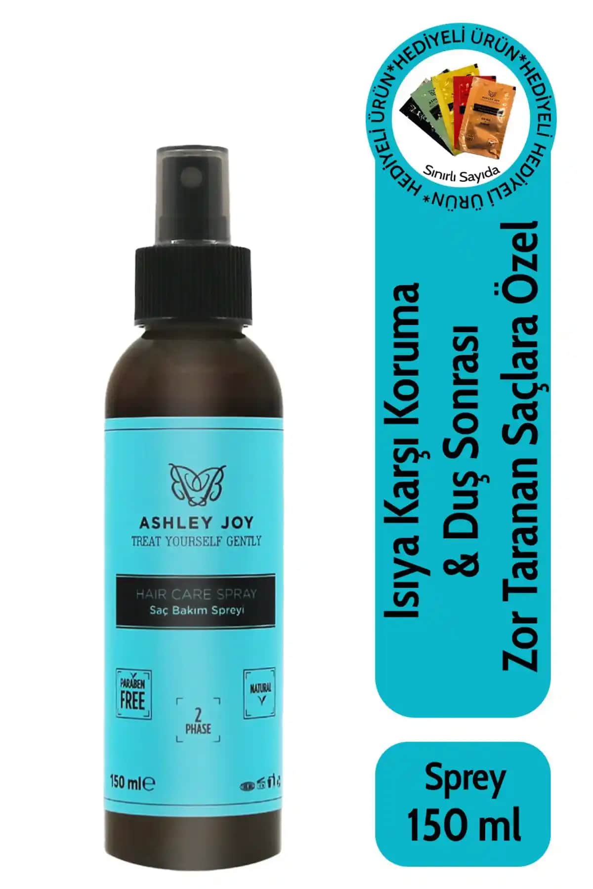 Ashley Joy Zor Taranan Saçlar İçin Besleyici Duş Sonrası Sprey 150 ml
