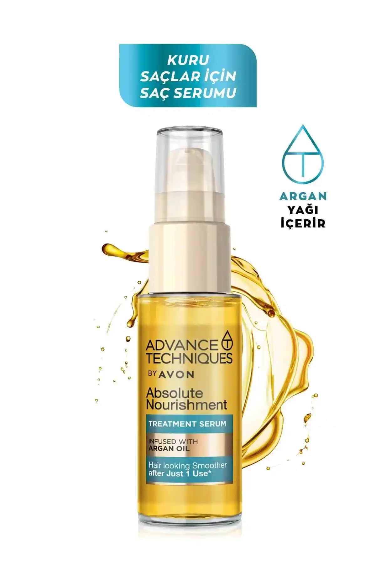 Avon Advance Techniques Fas Argan Yağı İçeren Besleyici Saç Serumu İncelemesi