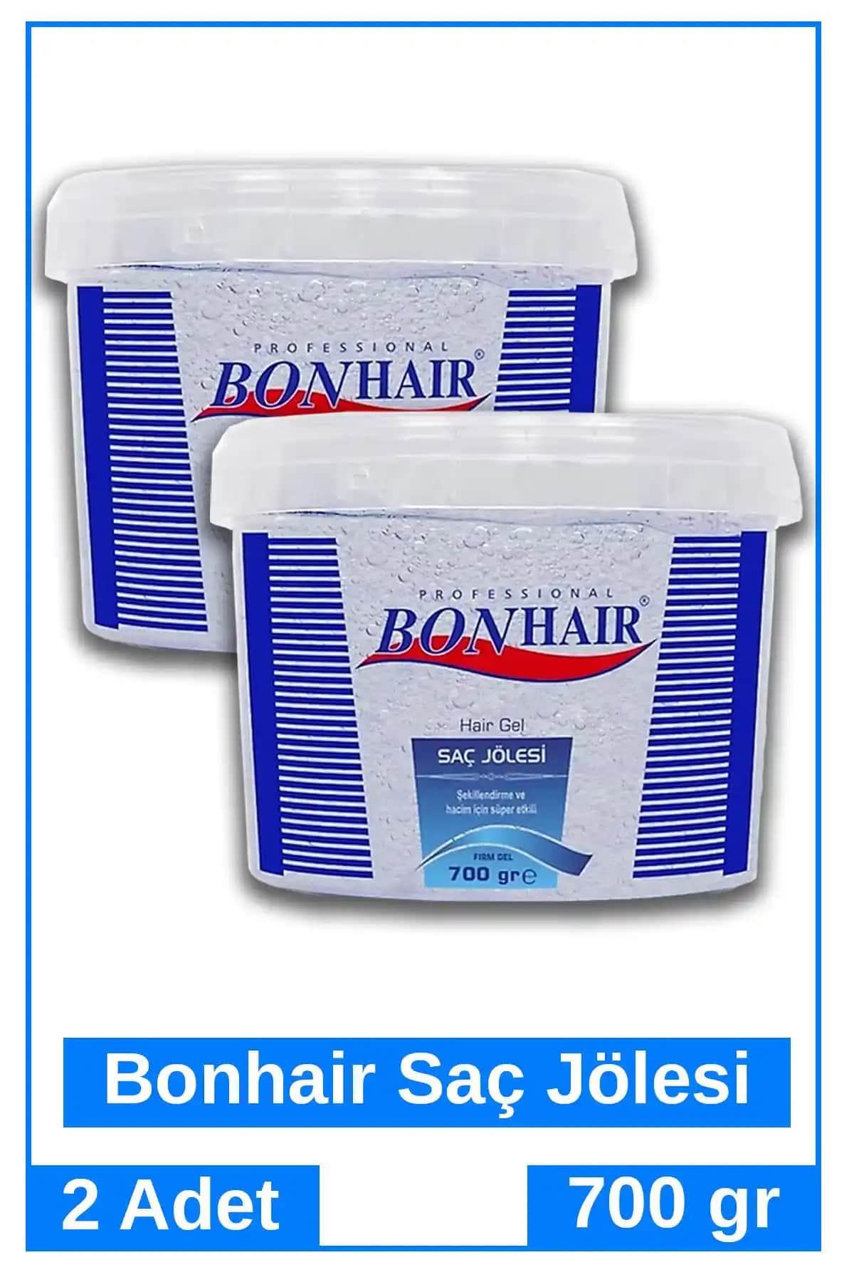 Bonhair Saç Jölesi 700 gr 2'li Paket Profesyonel Hacim ve Sabitleme Çözümü