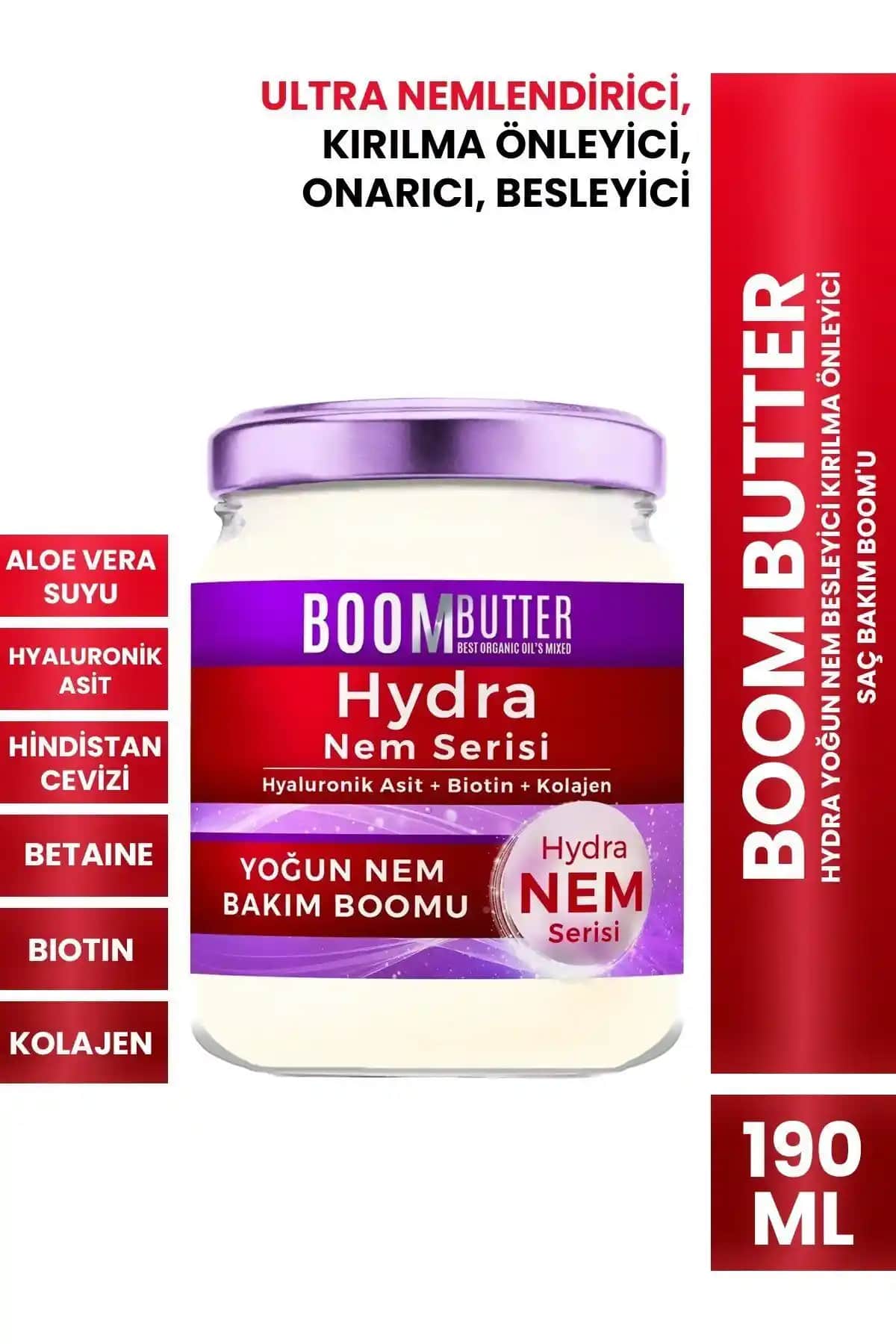 2025'te BOOM BUTTER Hydra ile Saçlarınızda Canlılık ve Nem Devrimi