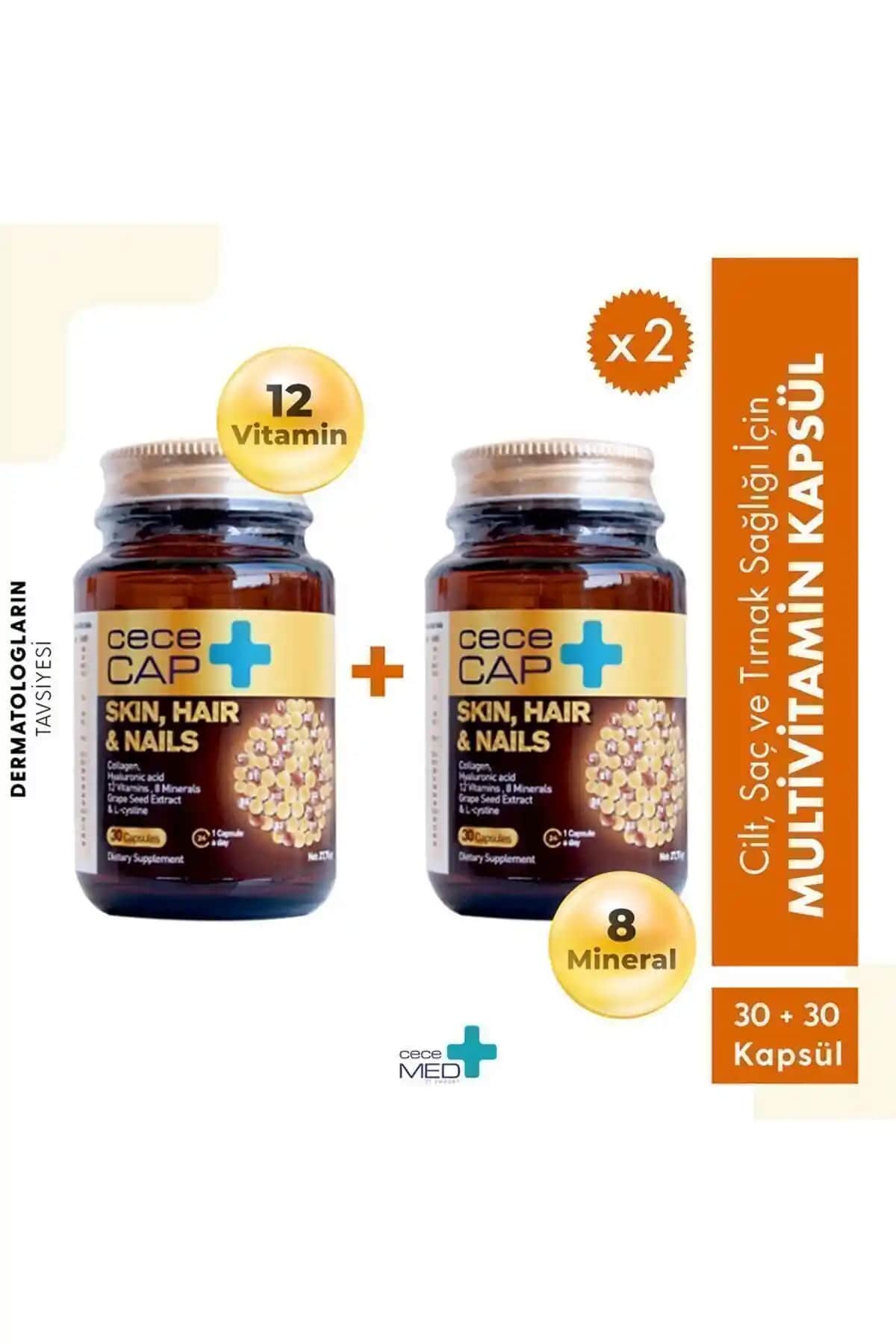 Cececap Saç ve Tırnak Sağlığı İçin Doğal Multivitamin Takviyesi Ürün Tanıtımı ve Faydaları