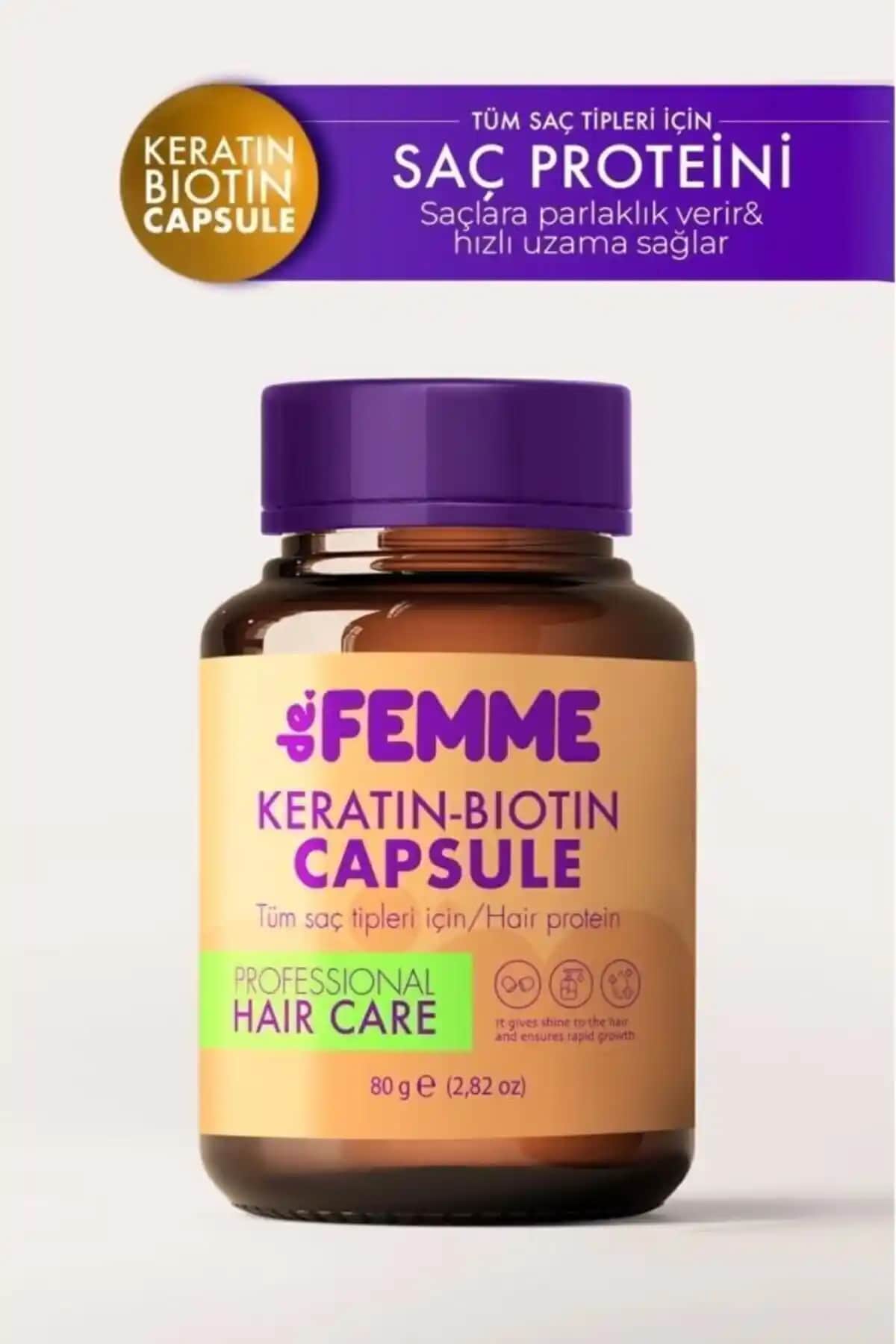 De Femme Saç Bakım Proteini: Saç Güçlendirme ve Sağlıklı Görünüm İçin En İyi Çözüm