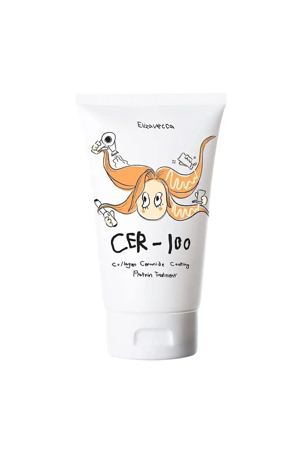 ELIZAVECCA Kollajen Kaplama Saç Proteini Bakım Maskesi ile Saçlarınızı Güçlendirin ve Canlandırın