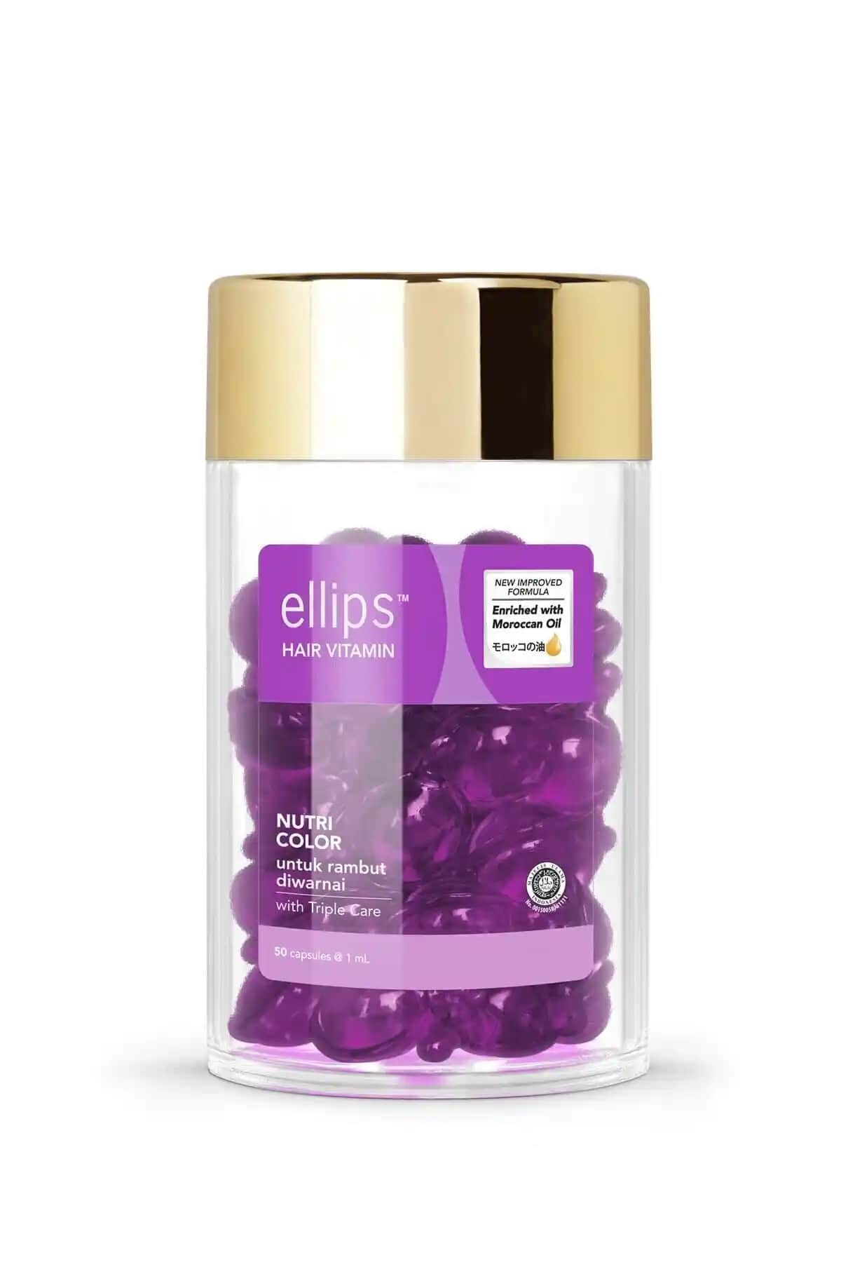 Ellips Nutri Color Boyalı Saç Vitamini ile Saçlarınızda Sağlıklı Parlaklık ve Güç Kazanın