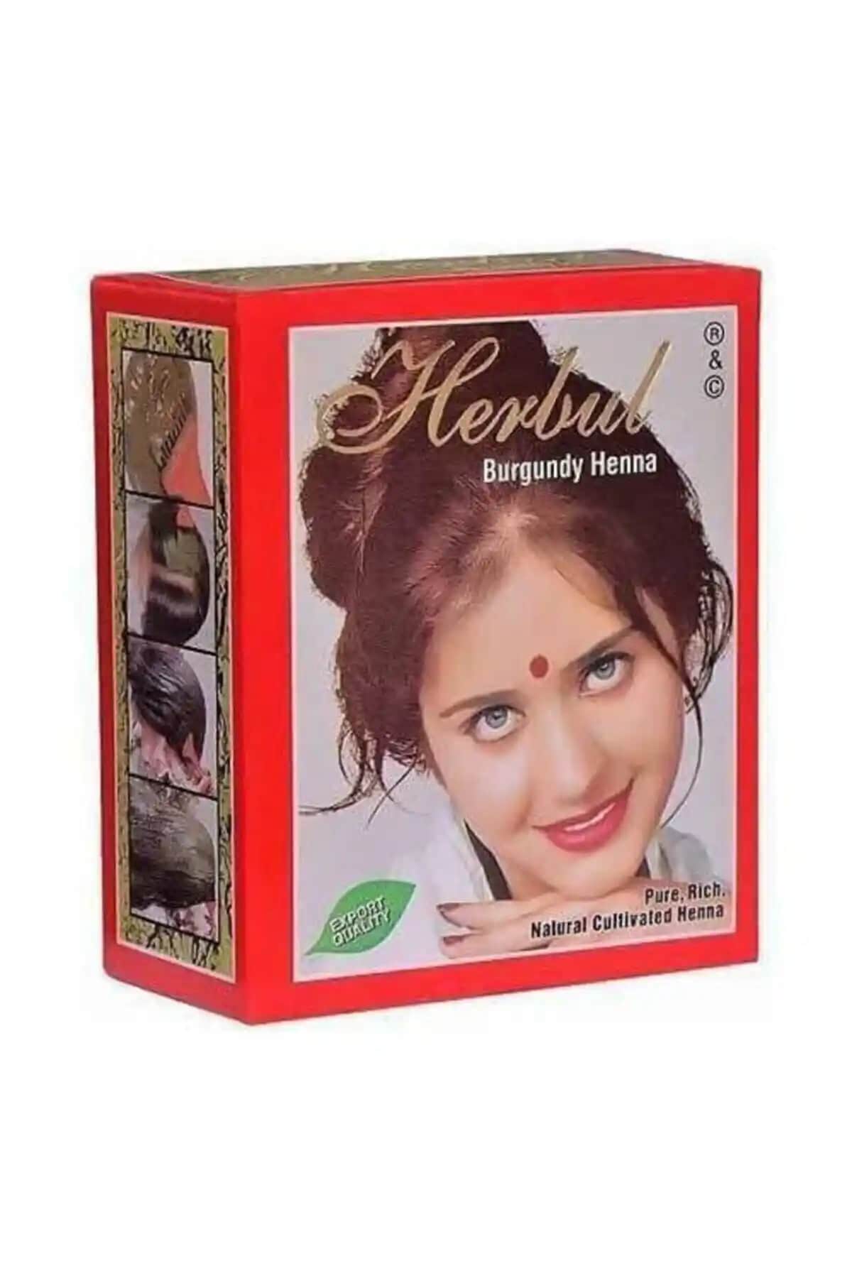 Genel Markalar Hint Kınası Kızıl Renk 6'lı Paket Doğal ve Kalıcı Güzellik Deneyimi