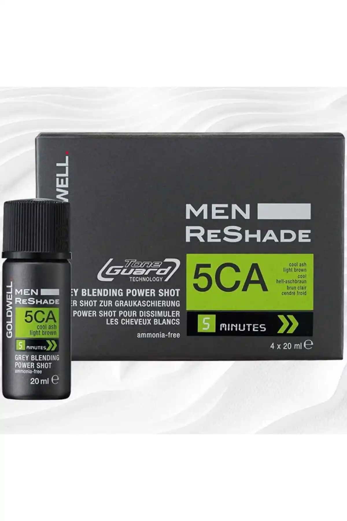 GOLDWELL 5ca Men Reshade Erkeksi ve Doğal Görünüm İçin Kalıcı Saç Boyası