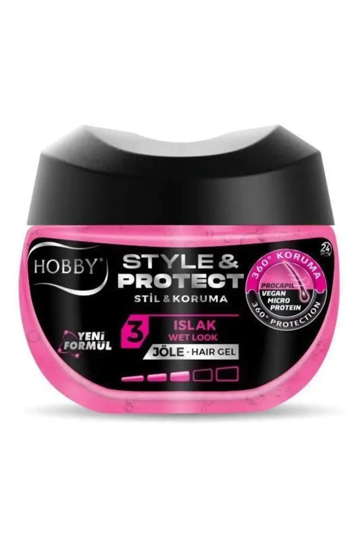 Hobby Saç Jölesi Style Protect ile Doğal ve Hacimli Saç Şekillendirme Çözümü