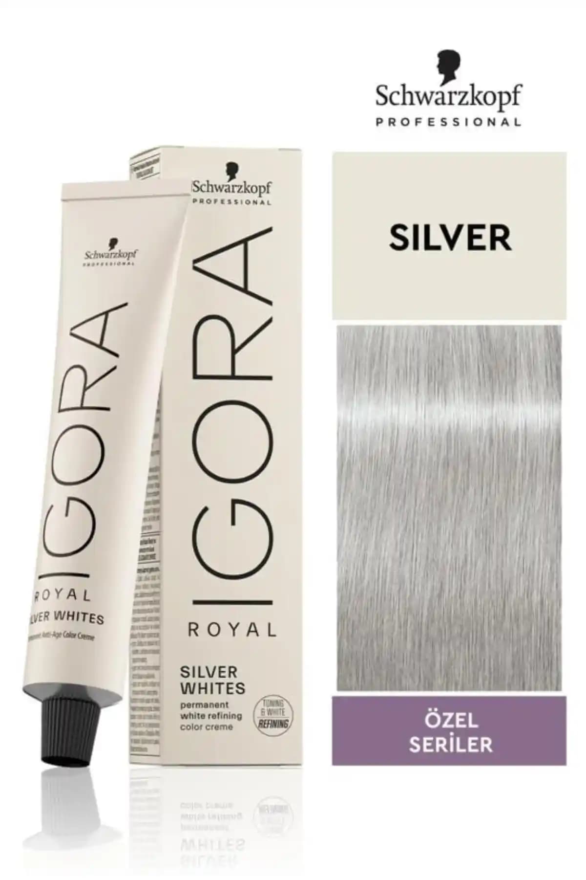 Igora Royal Silver Whites 60 ml Saç Boyası Serisi Profesyonel ve Ev Kullanımı İçin Güvenilir