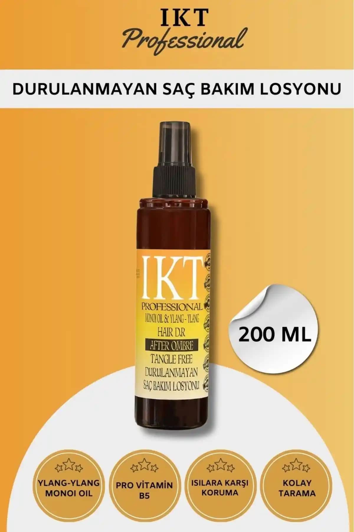 İKT Profesyonel Durulanmayan Saç Bakım Sütü: Güçlü ve Sağlıklı Saçlar İçin Etkili Çözüm