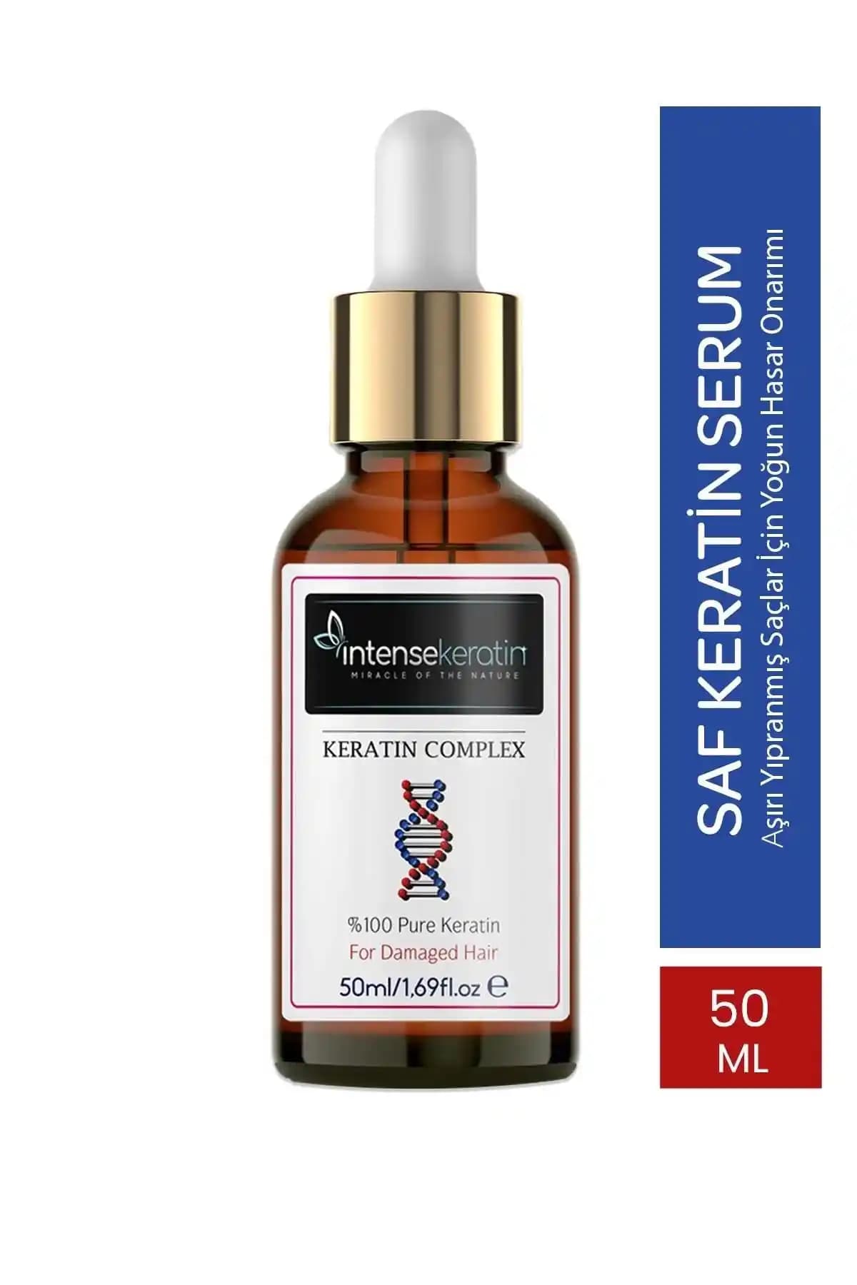Intense Keratin Saf Keratin Serum: Saç Sağlığını Yeniden Kazanmak İçin Etkili Çözüm
