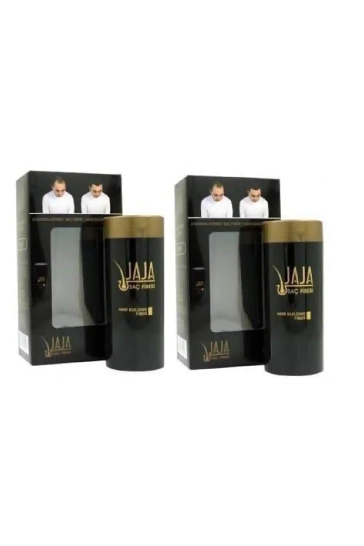 Jaja Saç Fiberi Toz Keratin İçerikli Siyah 50 gr X 2 Adet – Doğal Görünüm ve Hacim Sağlayan Ürün