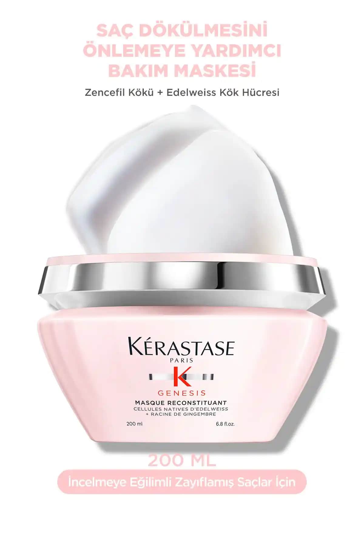Kerastase Genesis Maske Reconstituant ile Saç Dökülmesine Karşı Güçlü Çözüm ve Bakım