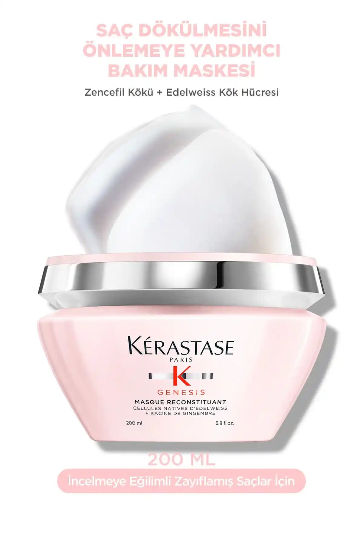 Kerastase Genesis Maske Reconstituant ile Saç Dökülmesine Karşı Güçlü Çözüm ve Bakım