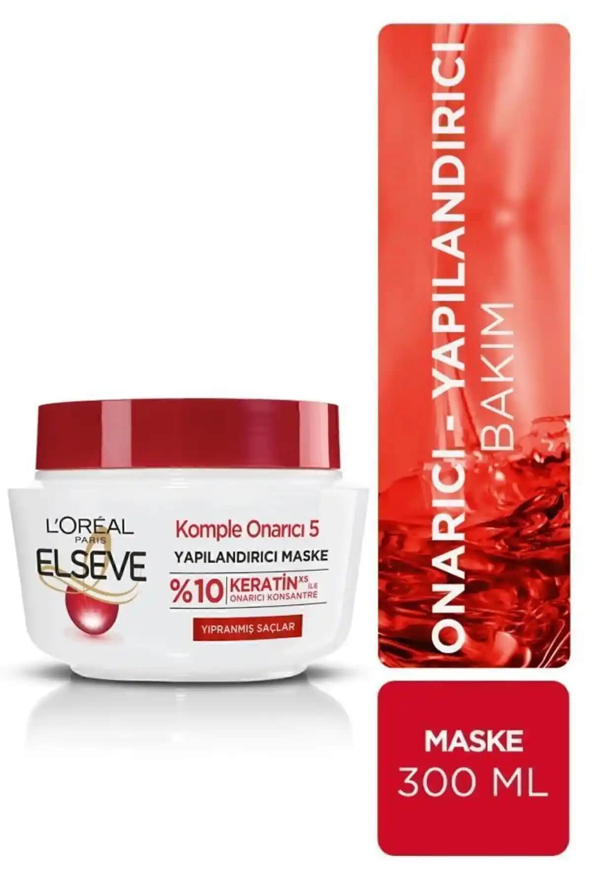 L'Oréal Paris Komple Onarıcı 5 Maske: Saç Güçlendirme ve Onarım İçin Etkili Çözüm