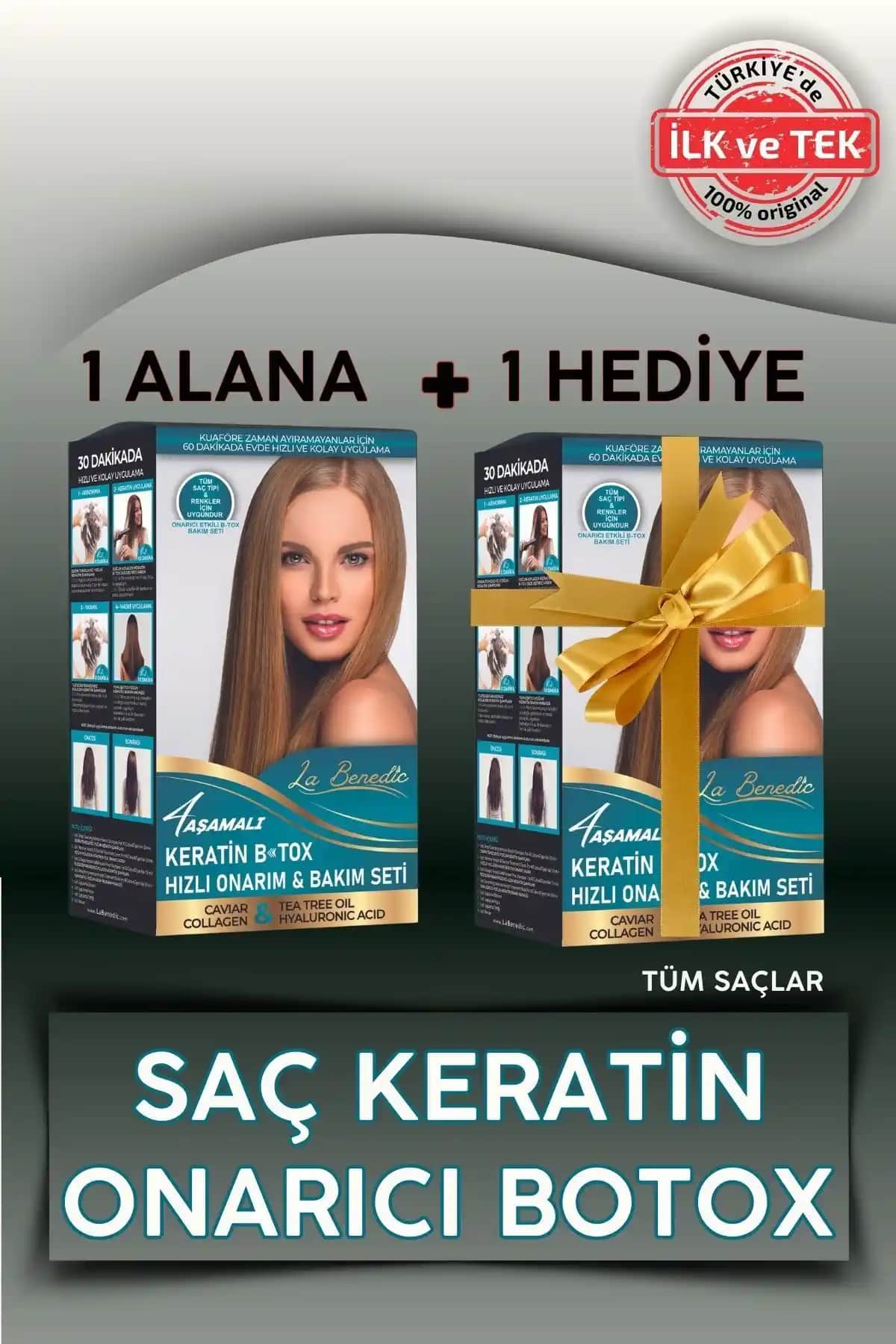 La Benedic Keratin Botox Seti: Hızlı ve Etkili Saç Onarımı İçin Profesyonel Çözüm