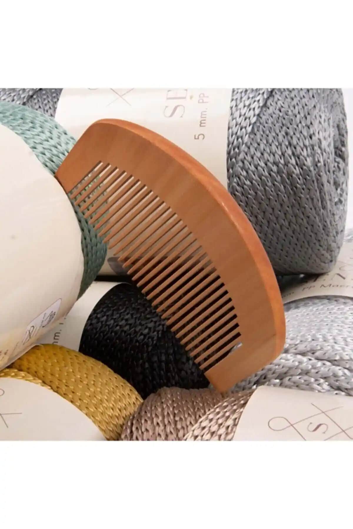 Makromecity Doğal Ahşap Bebek ve Çocuk Tarakları Sağlıklı ve Güvenilir Saç Bakım Aracı