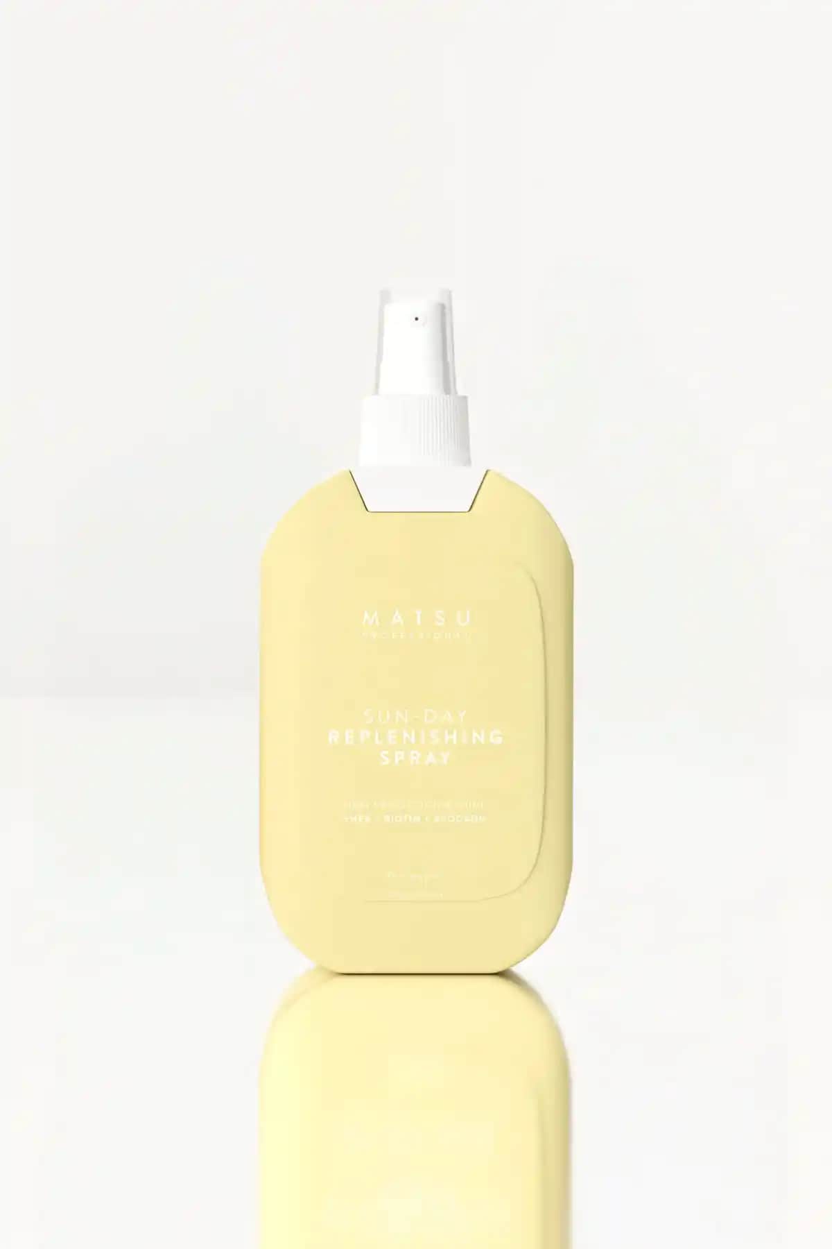 MATSÜ Sun-day Isı ve Güneş Koruması Sağlayan Sprey Saçlarınızı Güçlendirir ve Korur