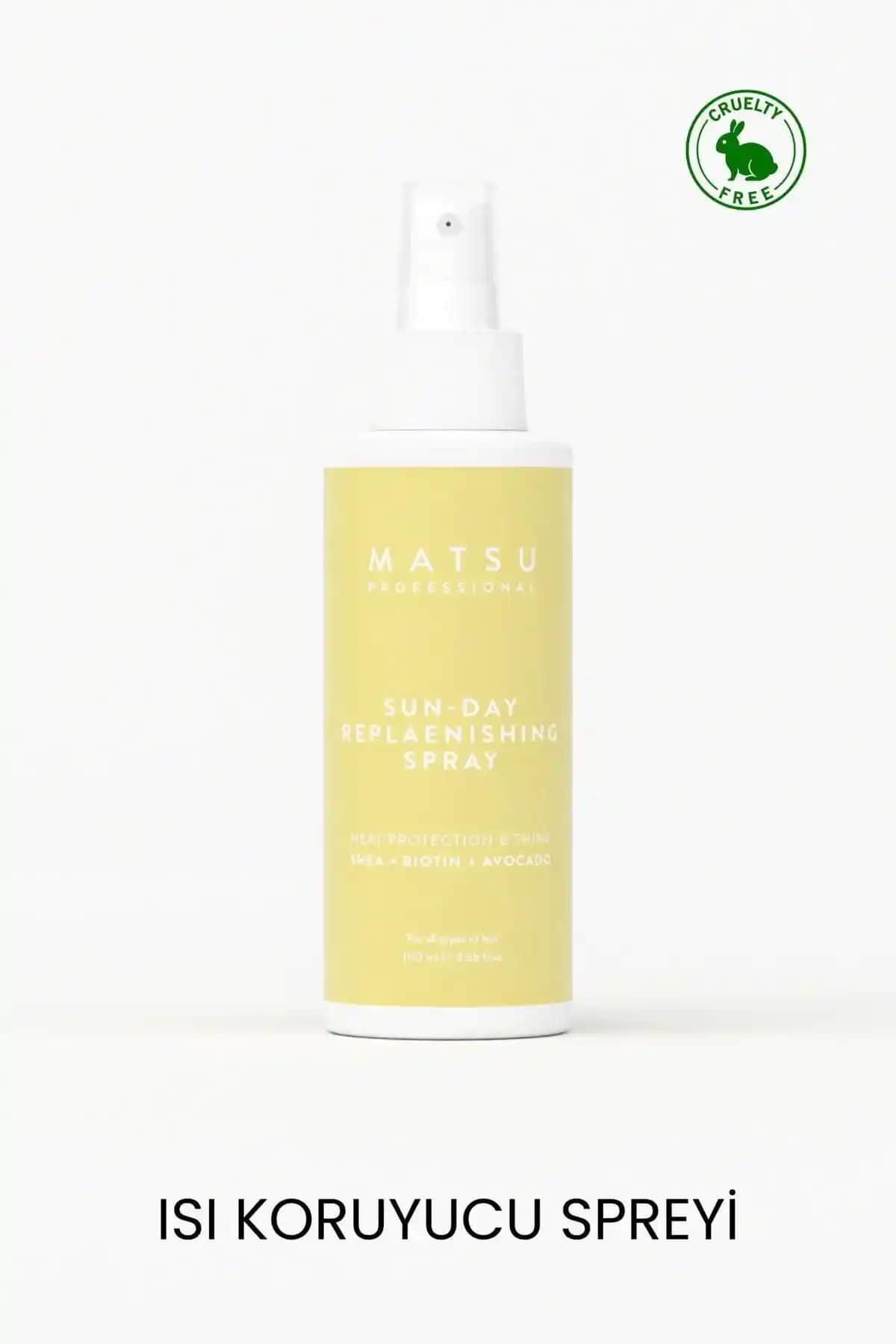 MATSU Sun-day Saç Bakım Spreyi: Doğal İçerikli Hacim ve Koruma Sağlayan Formül