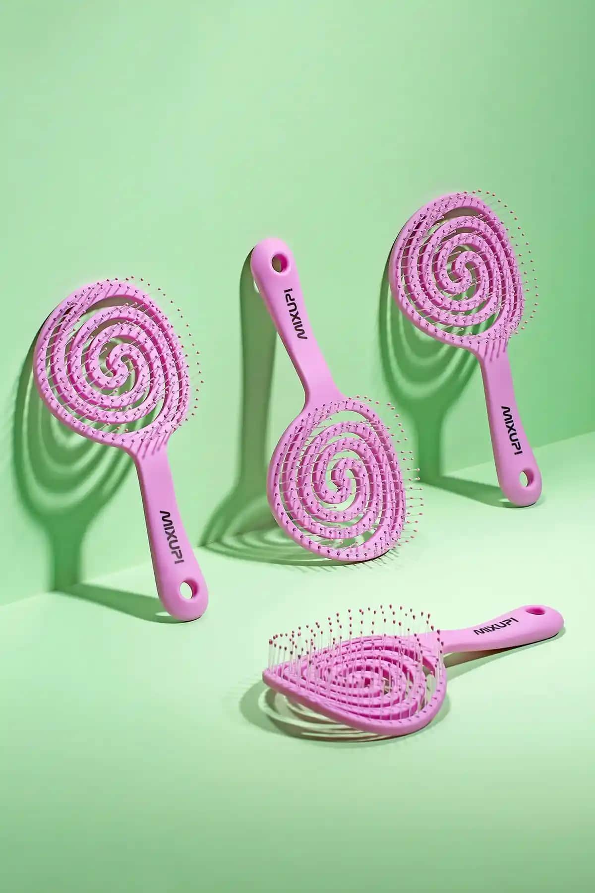 Mixup 3D Soft Touch Saç Fırçası Lila: İnce ve Hassas Saçlar İçin Etkili Bakım Araçları