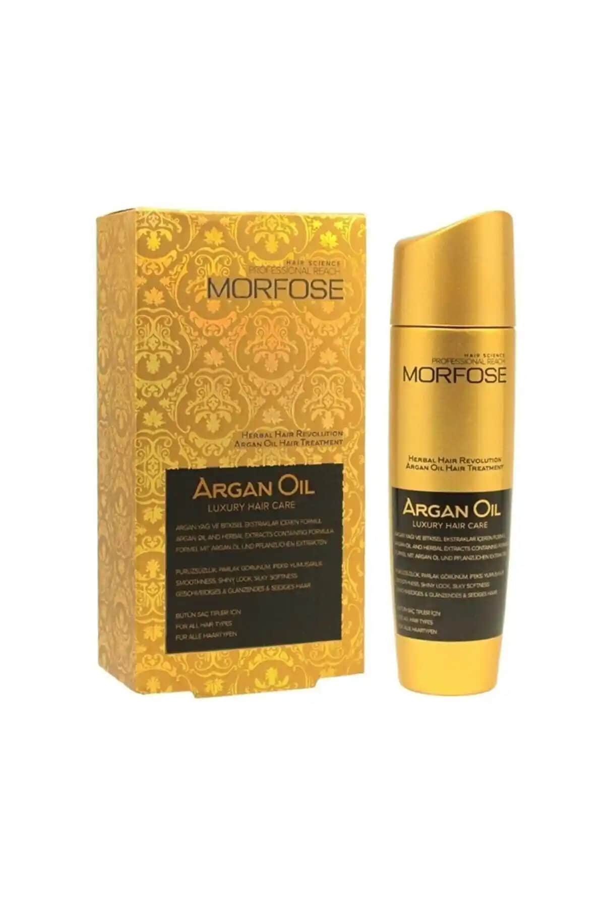Morfose Bitkisel Argan Therapy Yağı ile Doğal ve Güçlü Saçlar İçin Etkili Bakım Çözümü