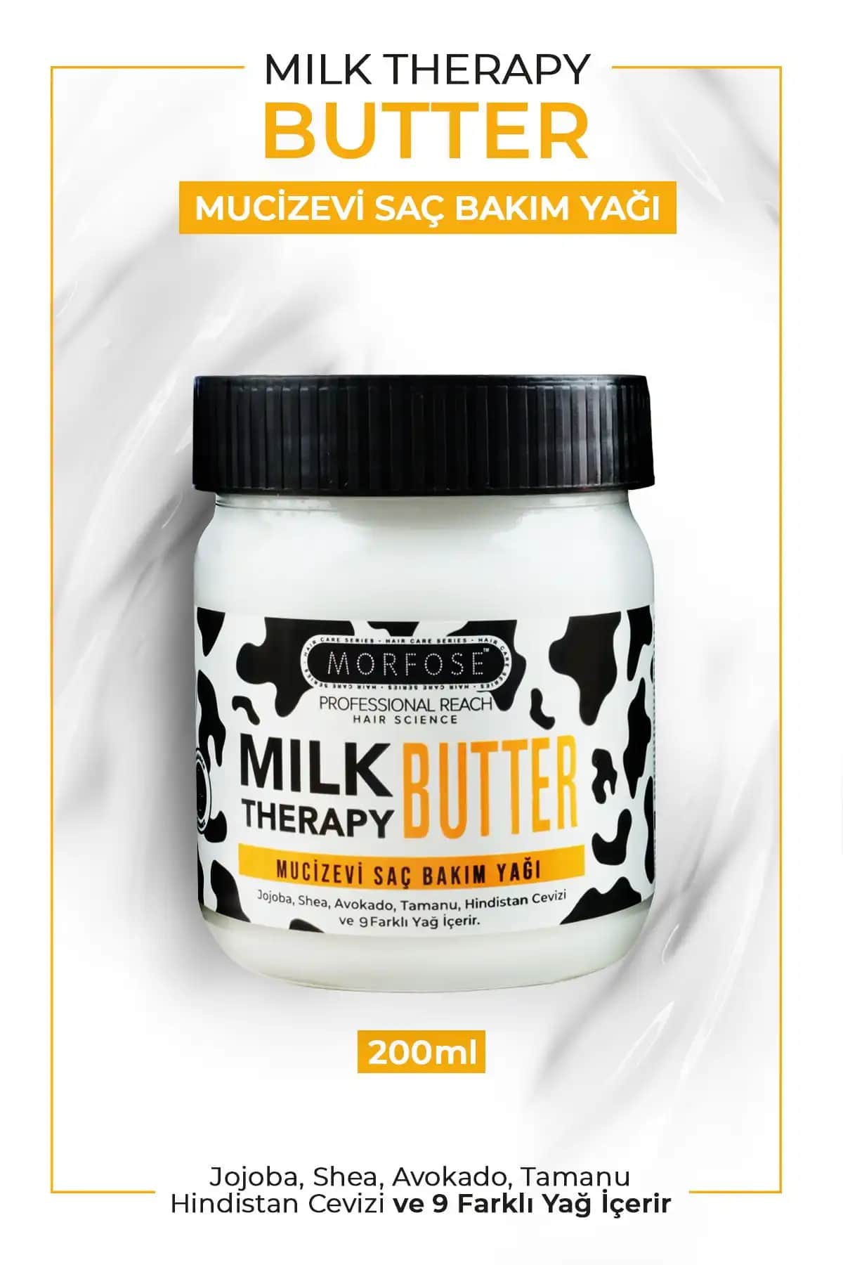 2025'te Morfose Milk Therapy Butter Oil ile Saçlarınıza Doğal Canlılık Katın