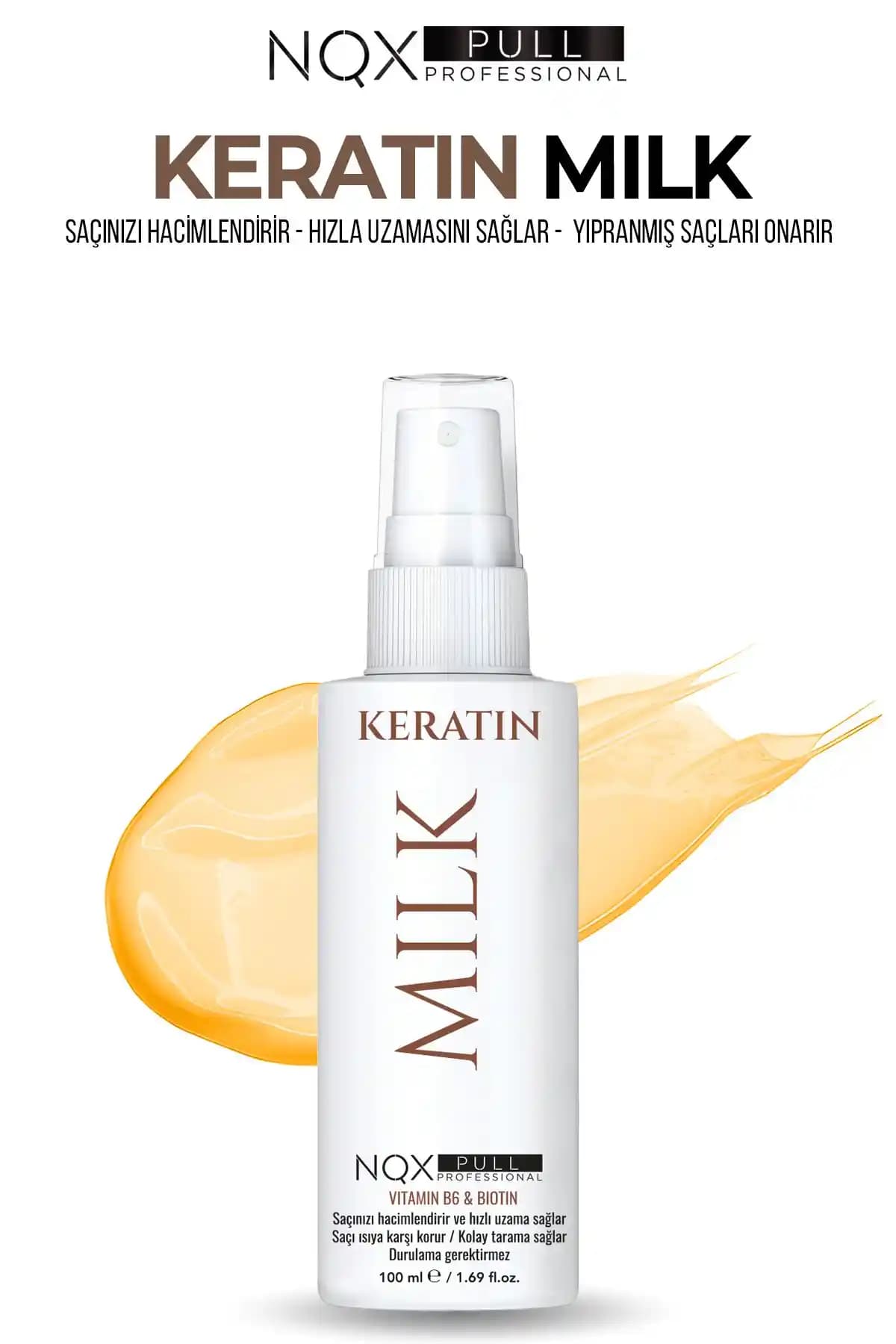 NQX PULL Saç Besleyici Keratin Sütü ile Güçlü ve Sağlıklı Saçlar İçin Etkili Çözüm
