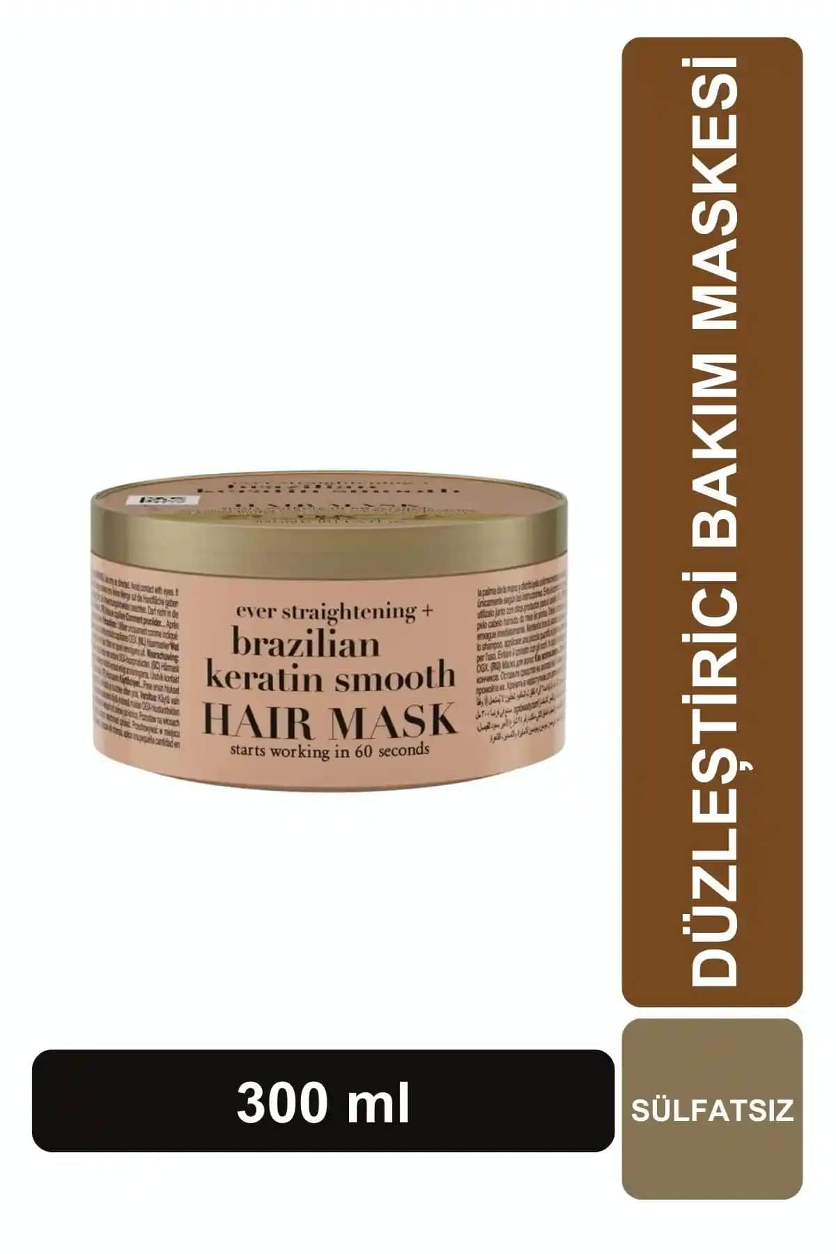 OGX Brazilian Kreatin Maske: Saçlarınız İçin Güçlendirici ve Onarıcı Bakım Ürünü