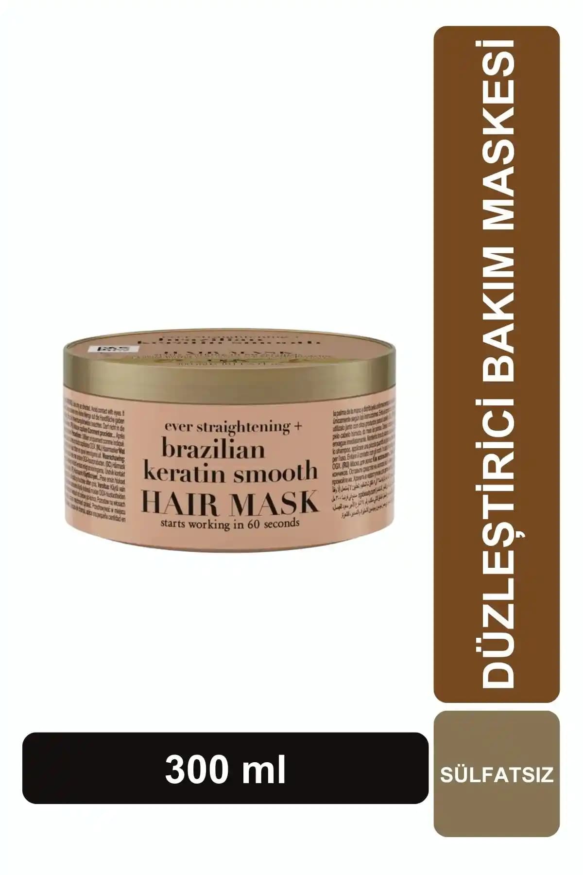 OGX Brazilian Kreatin Maske: Saçlarınız İçin Güçlendirici ve Onarıcı Bakım Ürünü