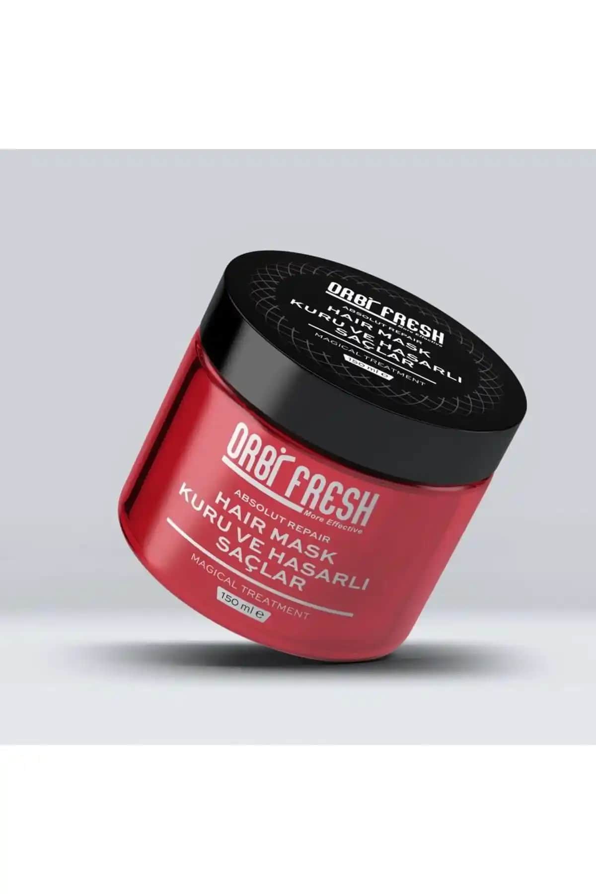 Orbifresh Kuru ve Hasarlı Saçlar İçin Nemlendirici ve Güçlendirici Saç Maskesi