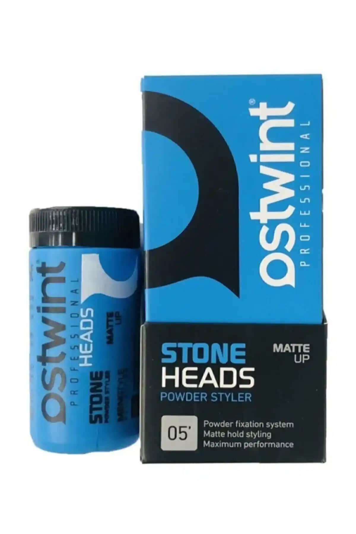 Ostwint Mavi Stone Matte Saç Şekillendirici Toz Wax 20 ml doğal ve yüksek tutucu formülüyle