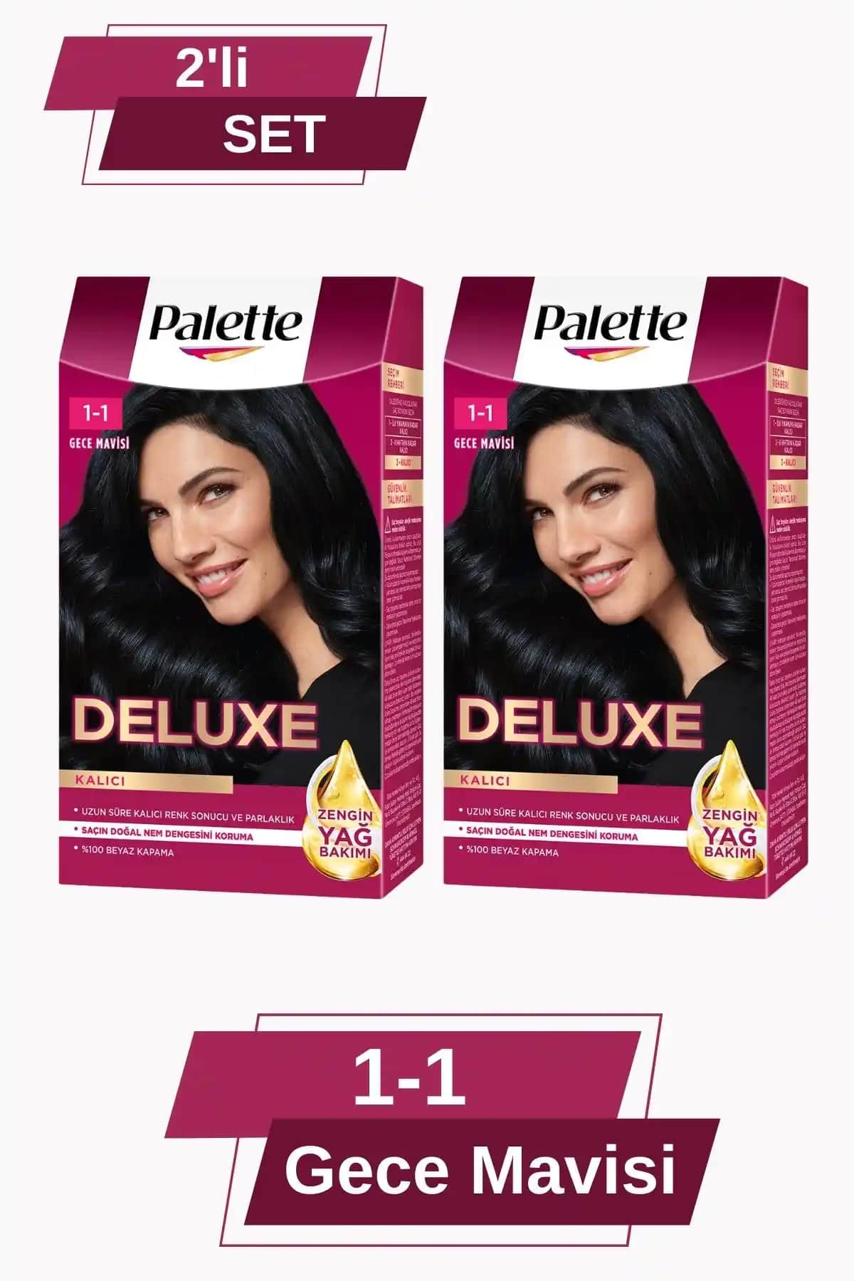 2025'te Palette Deluxe 1-1 Gece Mavisi ile Saçınızda Devrim Yaratın