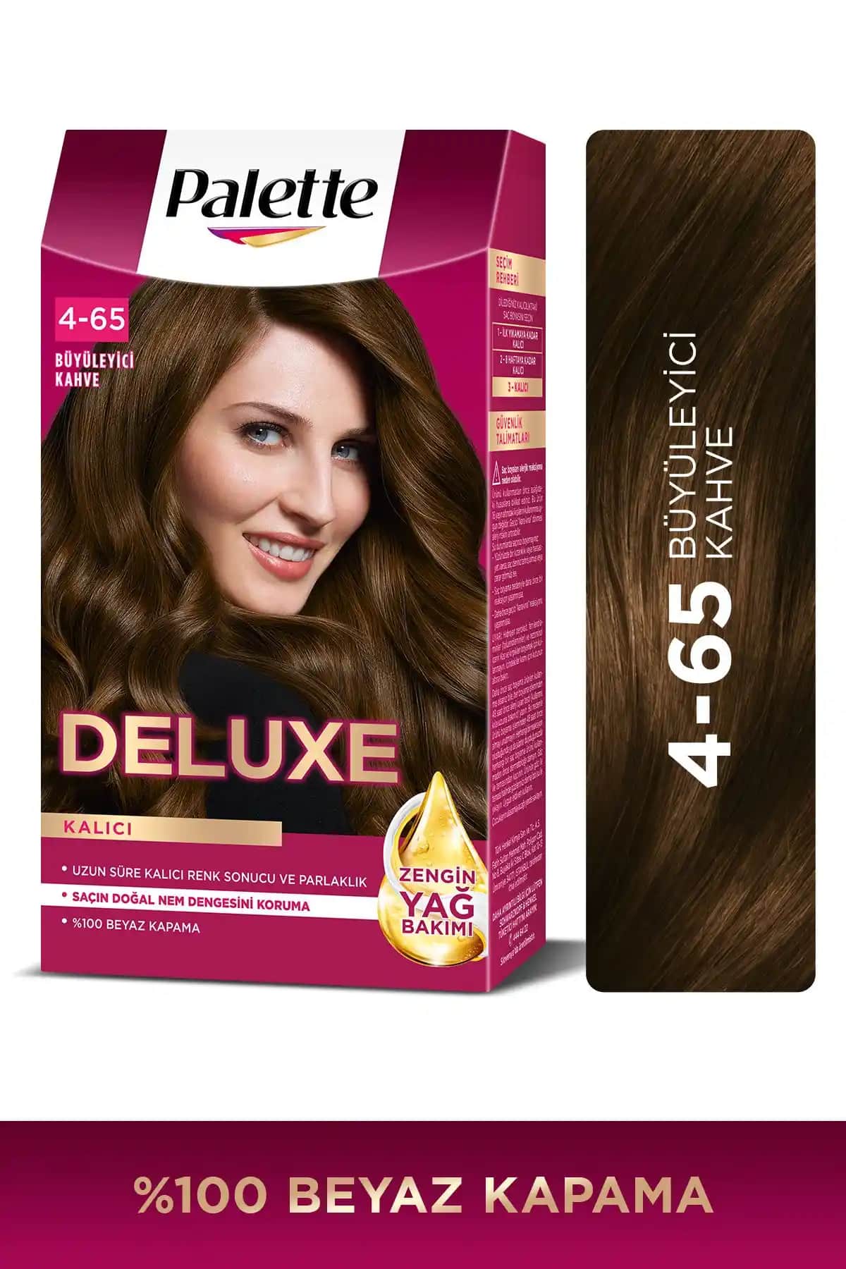 2025'te Palette Deluxe 4-65: Saçlarınızda Büyüleyici Kahve Işıltısı