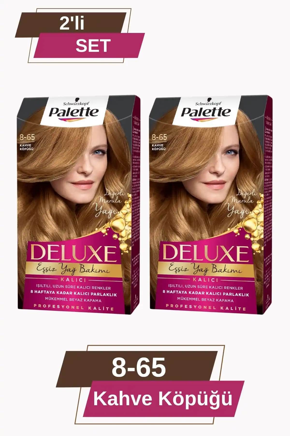 Palette Deluxe 8-65 Kahve Köpüğü Saç Boyası İncelemesi ve Kullanıcı Yorumları