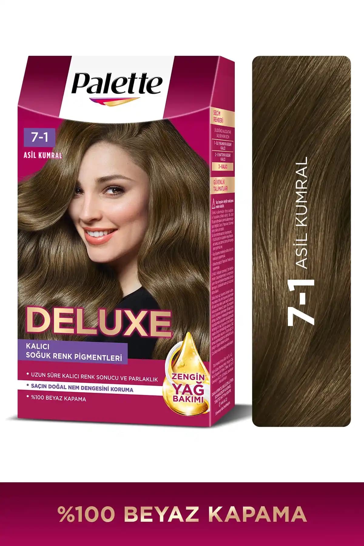 Palette Deluxe Yoğun Renkler 7-1 Asil Kumral Saç Boyası Analizi ve Kullanıcı Yorumları