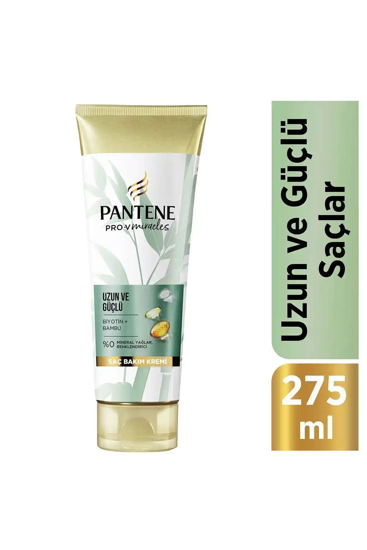Pantene Uzun ve Güçlü Bambu Saç Kremi: Saçlarınızı Güçlendiren ve Uzatan Bakım Ürünü