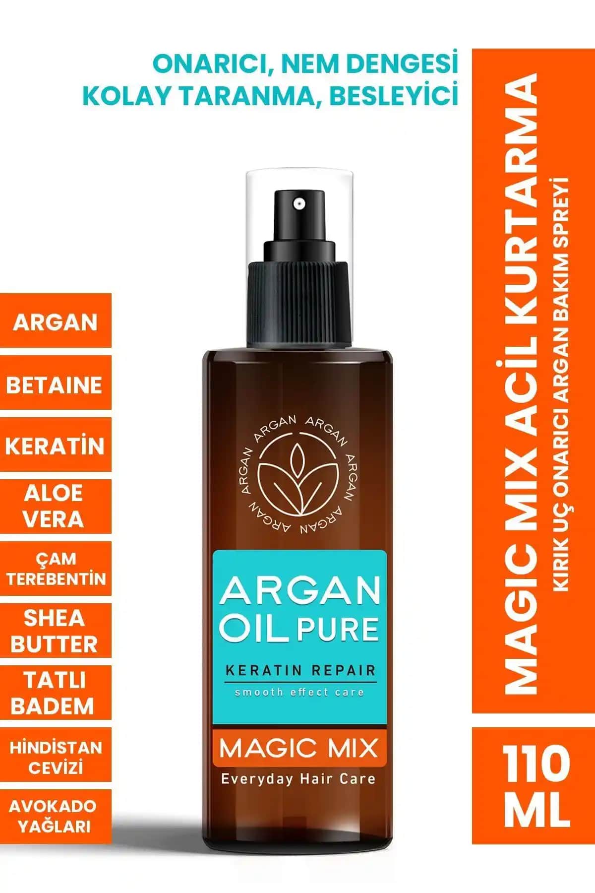 PROCSIN Magic Mix Acil Kurtarma Spreyi Saçların Sağlığını Yeniden Kazandırır ve Kırık Uçları Onarır