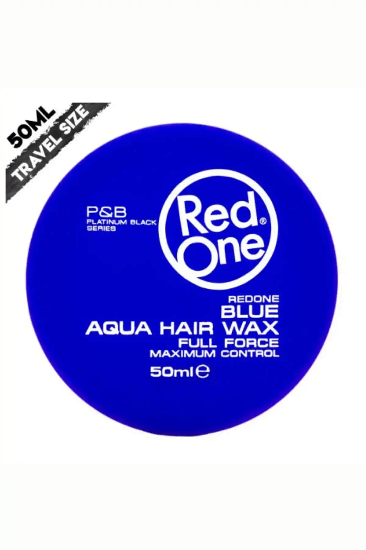 Red One Mavi Mini Wax: Seyahat İçin Pratik ve Güçlü Saç Şekillendirici Ürün